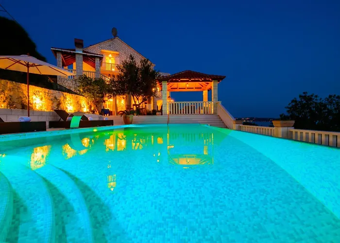 Villa Luxury With A Swimming Pool Soline, Dubrovnik - 3548 Mlini