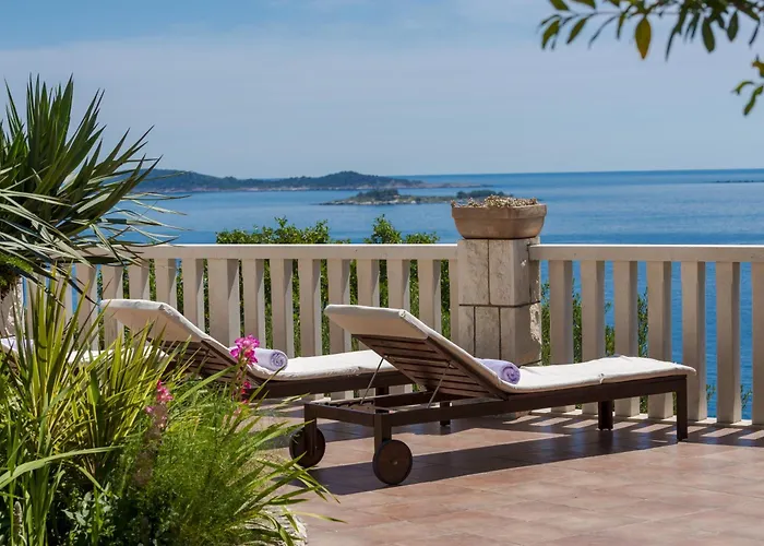 Luxury With A Swimming Pool Soline, Dubrovnik - 3548 * Mlini