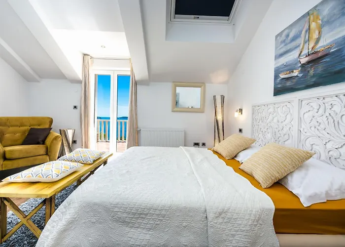 Luxury With A Swimming Pool Soline, Dubrovnik - 3548 Mlini