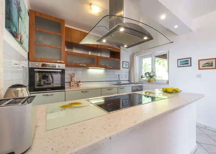 Luxury With A Swimming Pool Soline, Dubrovnik - 3548 Vila Mlini